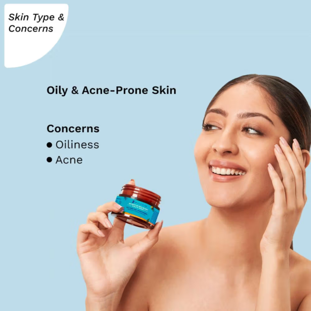 Pilgrim Oil-Free Gel Moisturiser with Hyaluronic Acid for Acne (50g) - Image 4