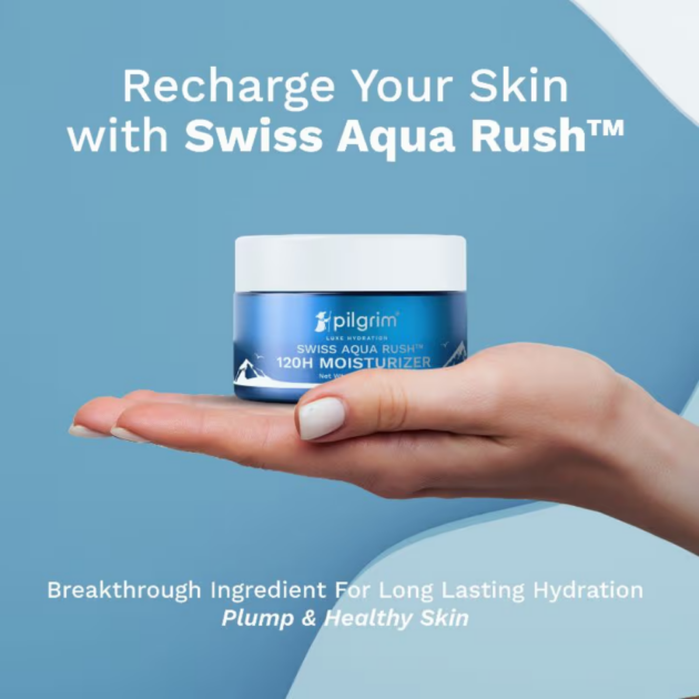 Pilgrim Swiss Aqua Rush 120H Moisturizer (50 g) - Image 4