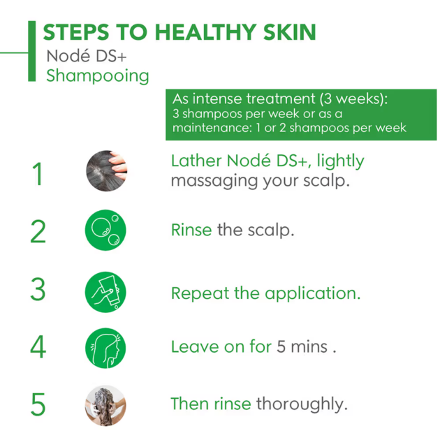 Bioderma Anti Dandruff Intense Shampoo Node DS+ For Hair & Scalp Care (125ml) - Image 4