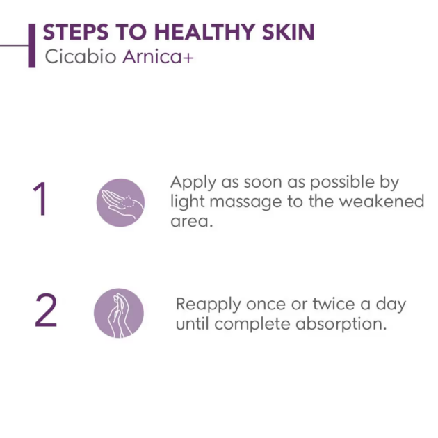 Bioderma Cicabio Arnica+ SOS Quickly Repairs and Soothes Skin Damage (40ml) - Image 4