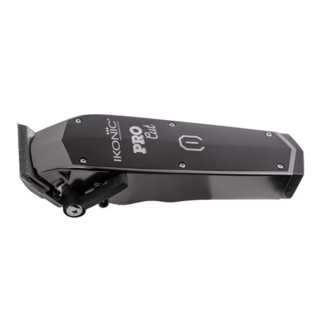 Ikonic Professional Pro Cut Hair Clipper - Black & Silver (1 pcs) - Image 4