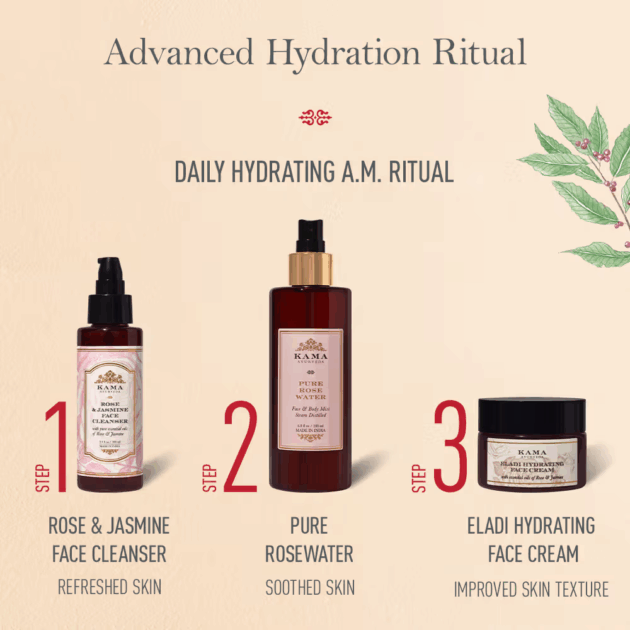 Kama Ayurveda Eladi Hydrating Face Moisturizer For Skin Barrier Repair (50g) - Image 4