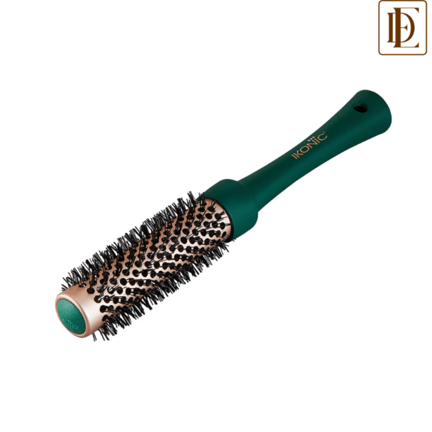 Ikonic Professional Blow Dry Thermal Hair Brush - Bdb-25 Emerald 2