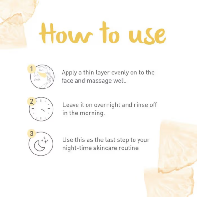 Dot & Key Glow C Sleep Mask Vitamin C Overnight Radiance Recovery (60ml) - Image 4