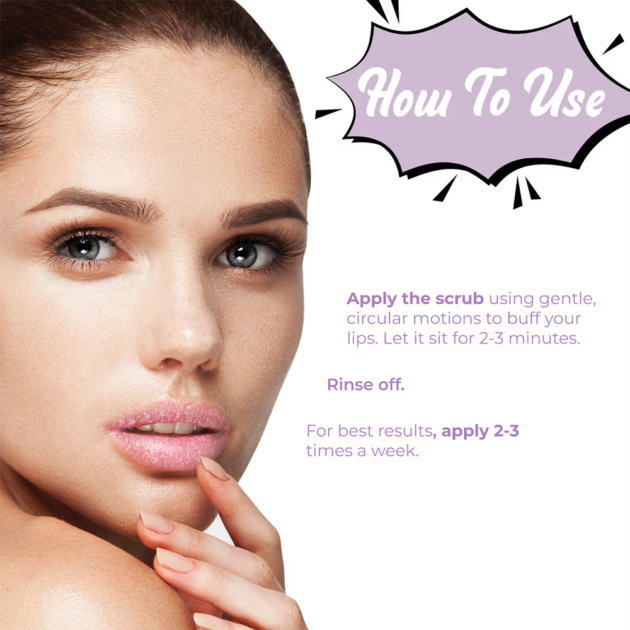 Pilgrim Squalane Blueberry Lip Scrub (8 g) - Image 5