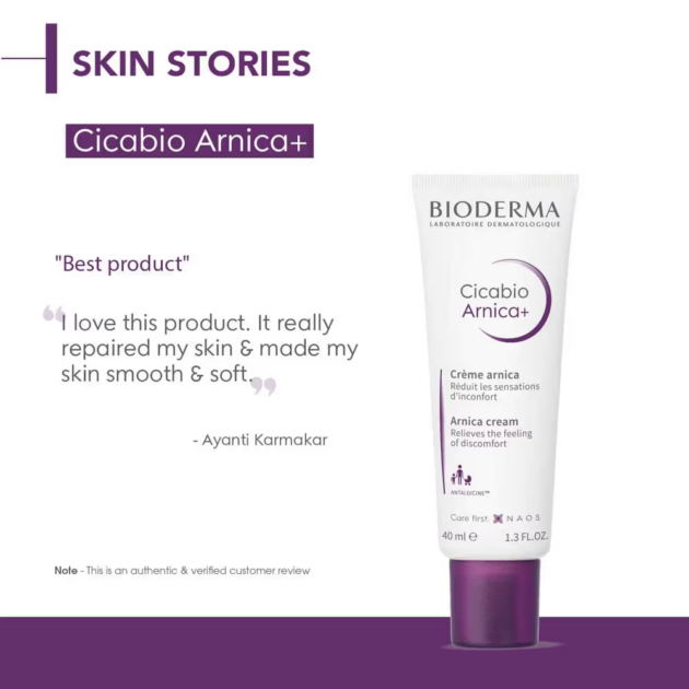 Bioderma Cicabio Arnica+ SOS Quickly Repairs and Soothes Skin Damage (40ml) - Image 5