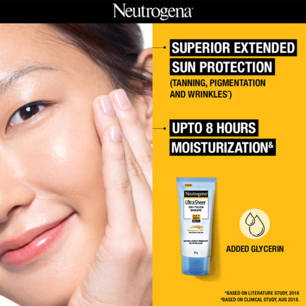 Neutrogena Ultrasheer SPF50+ PA++++ Ultra Light Moisturizing Face Sunscreen - Image 4