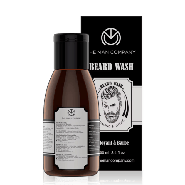 The Man Company Beard Wash, Actively Cleanses Skin and Beard (100ml) - Image 5