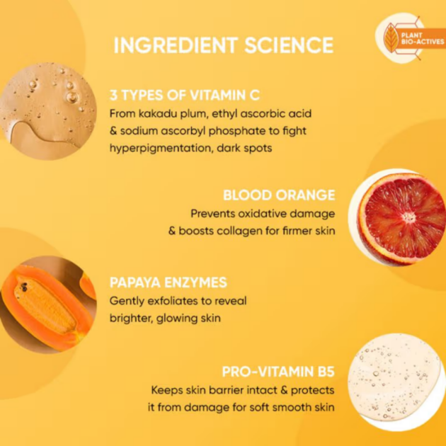 Dot & Key Vitamin C Super Bright Foaming Face Wash For Glowing Skin, Oily & Dry Skin, Sulphate Free (80ml) - Image 5