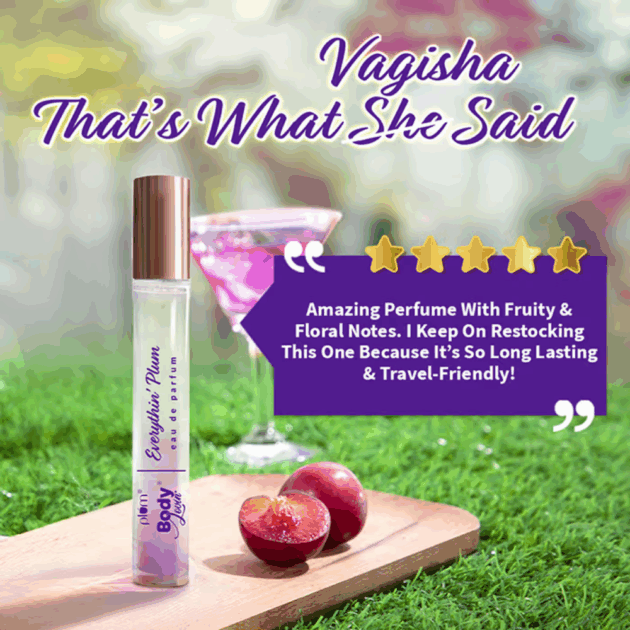 Plum BodyLovin' Everythin' Plum Eau De Parfum - Long Lasting Fruity Perfume For Her (15ml) - Image 5
