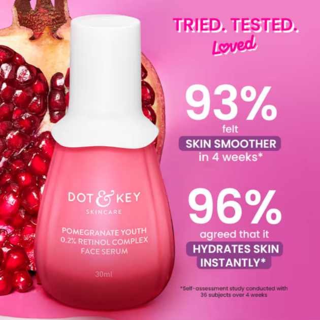 Dot & Key 0.2% Retinol Complex Face Serum With Niacinamide & Multi-Peptides - Beginner-Friendly (30ml) - Image 5