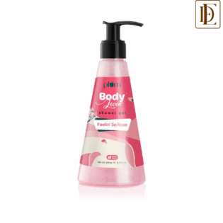 Plum BodyLovin' Feelin' So Rose Shower Gel - Musky Rose SLS-Free Body Wash (240ml)