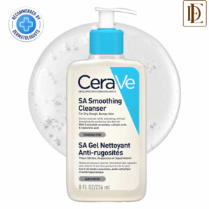 CeraVe SA Smoothing Cleanser For Dry, Rough & Bumpy Skin, Face wash with Salicylic Acid & Ceramides (236ml)