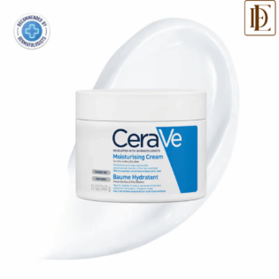 CeraVe Moisturizer For Dry Skin, Barrier Repair Cream with Ceramides, Dermatologist recommended