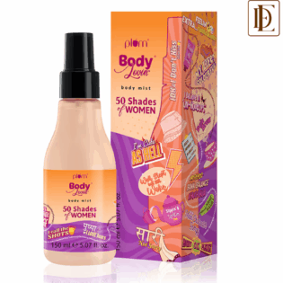 Plum BodyLovin' 50 Shades of Women Body Mist - Fruity Gourmand Fragrance (150ml)