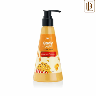 Plum BodyLovin' Caramel Popcorn Body Wash - Caramel SLS-Free Creamy Body Wash (240ml)