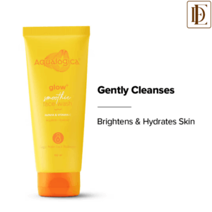 Aqualogica Glow+ Smoothie Face Wash with Papaya & Vitamin C , Hydrates & Gently Cleanses (100ml)