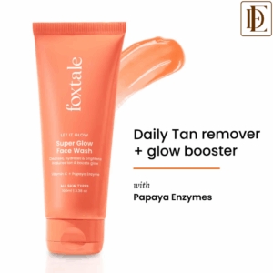 Foxtale Super Glow Face Wash Vitamin C + Papaya Enzyme