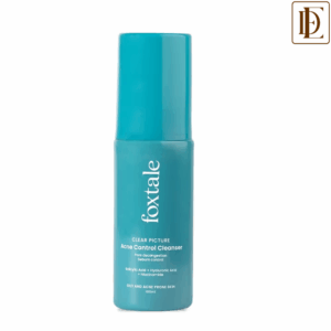 Foxtale Acne Control Cleanser with Salicylic Acid & Niacinamide, Controls Oil & Fights Acne (100 ml)