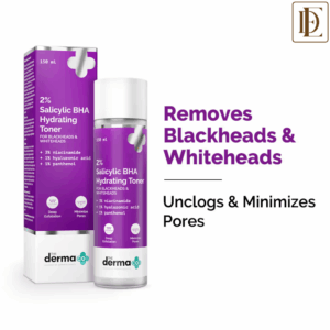 The Derma Co 2% Salicylic BHA Hydrating Toner for Oily and Acne Prone Skin (150ml)