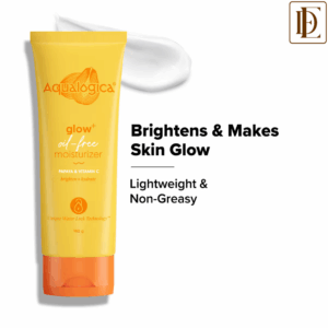 Aqualogica Glow+ Oil Free Moisturizer with Papaya & Vitamin C for Glowing Skin (100g)