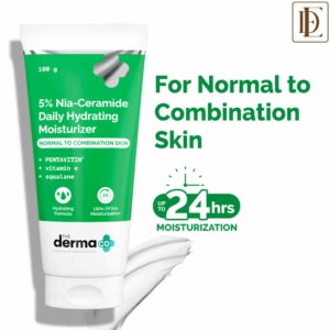 The Derma Co 5% Nia-Ceramide Daily Hydrating Moisturizer for Normal To Combination Skin 100g (100g)