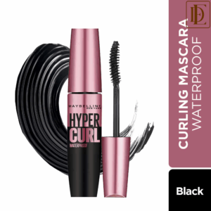 Maybelline New York Hypercurl Waterproof Mascara, Smudge & Highly Pigmented Very Black (9.2ml)