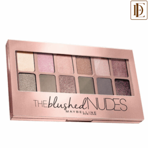 Maybelline New York The Blushed Nudes Eyeshadow Palette, 12 Highly Blendable Shades - Blush (9gm)