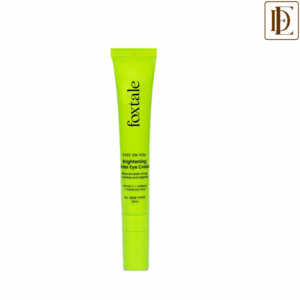 Foxtale Brightening Under Eye Cream with Vitamin-C, Caffeine & Hyaluronic Acid (20ml)