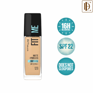 Maybelline New York Fit Me Matte+Poreless 16H Oil Control Foundation With SPF 22 PA++ (30ml))