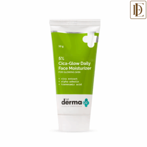 The Derma Co 5% Cica-glow Moisturizer With Alpha Arbutin & Tranexamic Acid For Glowing Skin (50gm)