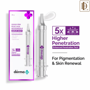 The Derma Co 20000 PPM Kojic Acid Microneedle Face Serum Shot for Pigmentation & Skin Renewal (10g)