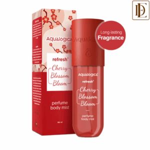 Aqualogica Refresh+ Cherry Blossom Bloom Perfume Body Mist-Long Lasting Fragrance for All Skin Types (150ml)