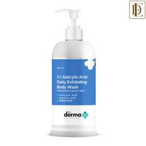 The Derma Co 1% Salicylic Body Wash for Body Acne with Glycolic Acid (250ml)