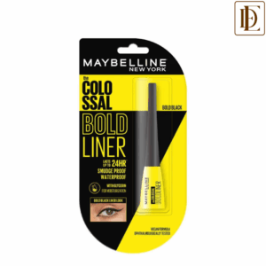 Maybelline New York The Colossal Bold Liner, Smudgeproof & Waterproof Eyeliner - Bold Black (3ml)