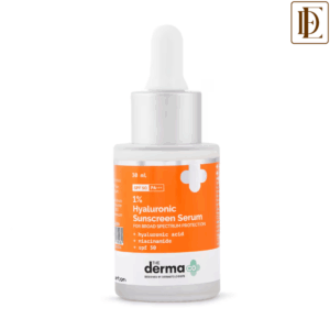 The Derma Co 1% Hyaluronic Acid Sunscreen Serum SPF 50 PA++ & Niacinamide (30ml)
