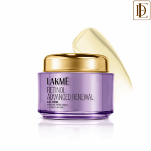 Lakme Retinol Advanced Renewal Day Creme Pro-Retinol Peptide Complex + Uv Filters & SPF 15 PA++ (50 g)