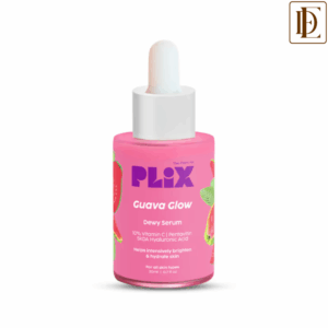 PLIX 10% Vitamin C Guava Face Serum for Skin Brightening & Even tone with Hyaluronic acid & Pentavitin (20ml)