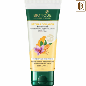Biotique Ubtan & Collagen Tan Removal Face Scrub (100g)