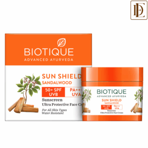 Biotique Bio Sandalwood Ultra Protective Face Cream SPF 50+ UVA/UVB Sunscreen (50gm)