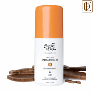 Chemist at Play 5% AHA Underarm Roll On Deodrant Lactic Acid Men & Women - Royal Oudh Fragrance (40ml)