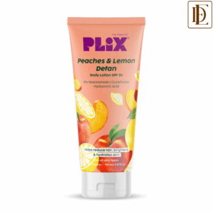 Plix Peaches & Lemon Detan Body Lotion with SPF 30 (150ml)