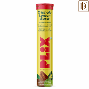 Plix Triphala Effervescent Tablets - Lemon (15 tablets)
