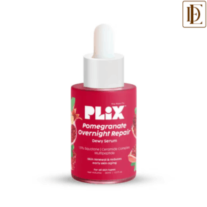 Plix Pomegranate Overnight Repair Dewy Serum for Ageless Glow With Ceramides Reduce Fine Lines (30ml)