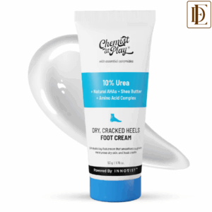 Chemist At Play 10% Urea Foot Cream For Cracked Heels & Diabetic Foot Up to 24 Hours Of Moisturization (50 g)