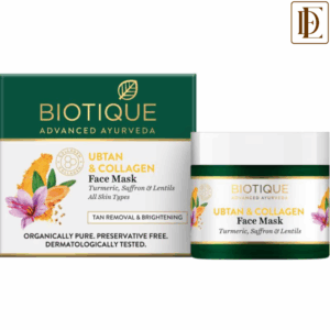 Biotique Ubtan & Collagen Skin Brightening Face Pack Mask (50 g)