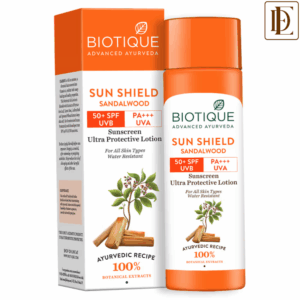 Biotique Bio Sun Shield Sandalwood Ultra Protective Face Lotion SPF 50+ Sunscreen
