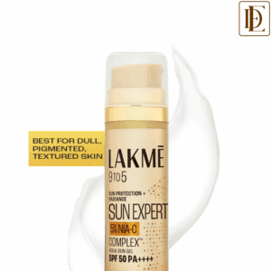 Lakme 5% Niacinamide & Vit C Water-Light Sunscreen Gel SPF 50 Pa++++For Oily Skin (56 g)