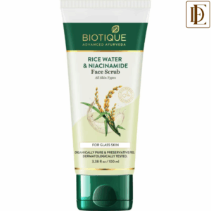 Biotique Rice Water & Niacinamide Deep Cleanse Gel Face Scrub (100 ml)