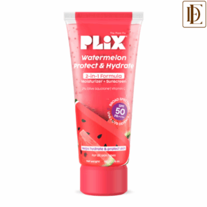 Plix Watermelon SPF PA++++ 50 Protect & Hydrate 2 In 1 Moisturizer + Sunscreen (50g)